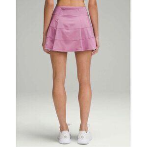 Lululemon Skirt New Size 2 Long Pace Rival Mid-Rise Athletic Skort Velvet Dust